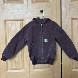 Vintage (1999) purple carhartt hooded jacket